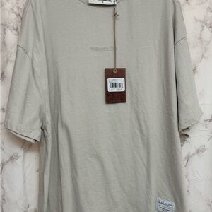 Mitchell & Ness Short Sleeve Crew Tee in Gray